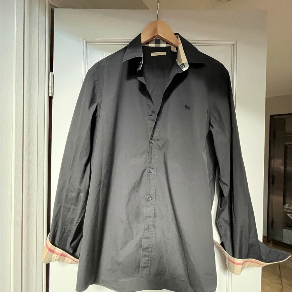 Burberry Brit Blouse in Black Size M